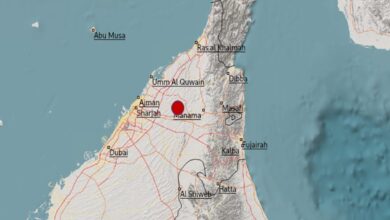 Mild earthquake strikes UAE