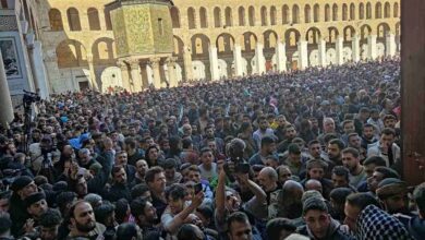 Video: Umayyad Mosque in Damascus sees first Friday prayers after fall of Assad