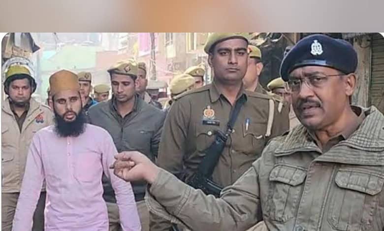 UP: Imam arrested for using loudspeaker during Azan in Sambhal
