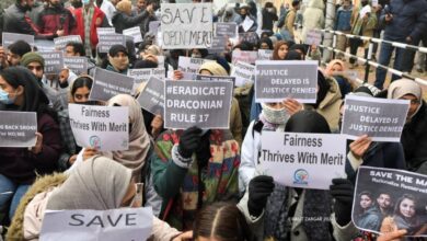 Kashmir protest
