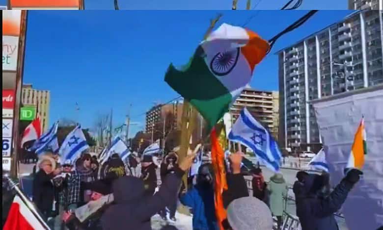 Canada: Indian diaspora rallies for Israel, mocks pro-Palestinian protesters