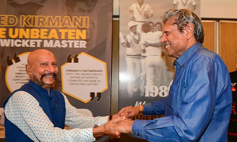 Legendary cricket icon Syed Kirmani releases autobiography on 75th birthday
