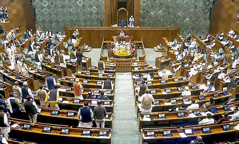 Lok Sabha adjourned till 2 pm