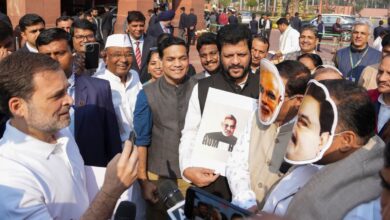 Winter session of Parliament Oppn protest