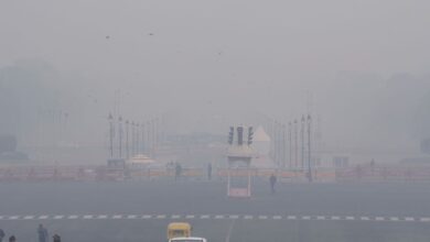 Winter fog in Delhi