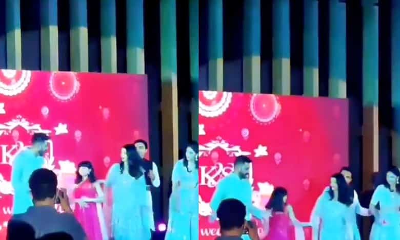 Aishwarya and Abhishek dance to ‘Desi Girl’ song, video viral