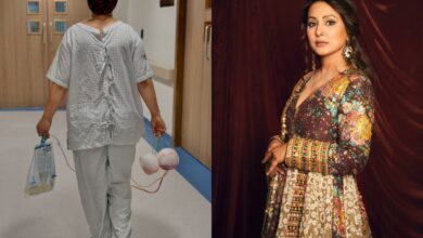 Hina Khan's photos from hospital go viral