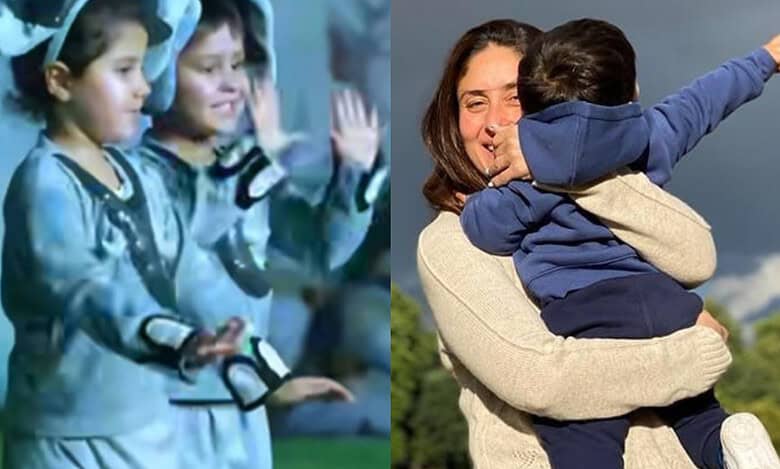 Mini superstar in making? Jeh Ali Khan performs on stage - Watch