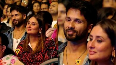 Kareena, Shahid sit next to each other at their kids' annual day
