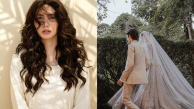 Mahira Khan breaks down as she recalls son Azlan walking her down the aisle