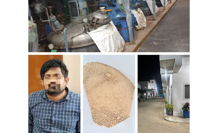 Telangana: NCB unearths illegal drugs lab, arrests pharma firm employee