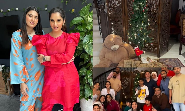 Inside Sania Mirza's Christmas celebrations in Hyderabad - Video