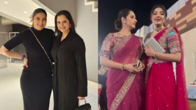 POV: It's daawat season in Hyderabad so twin like Sania and Anam