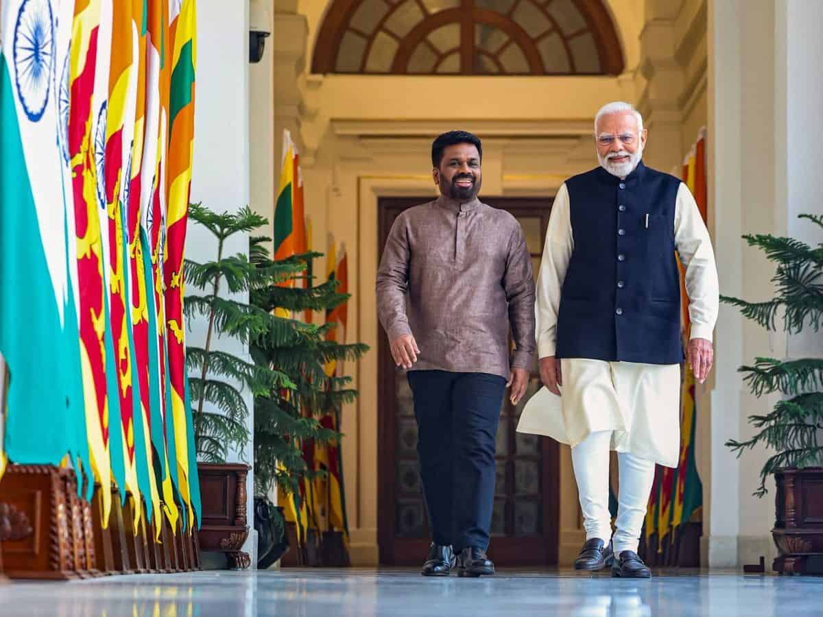 PM Modi holds talks with Sri Lankan President Disanayaka