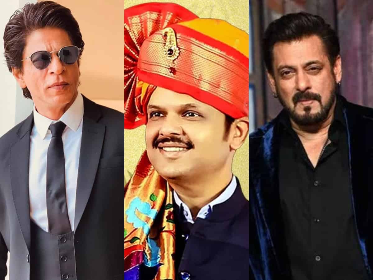 SRK, Salman and others attend swearing in ceremony of Maharashtra CM Devendra Fadnavis