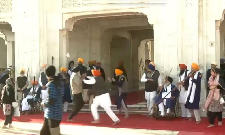 Video: Sukhbir Badal faces shooting attack at Golden Temple in Amritsar