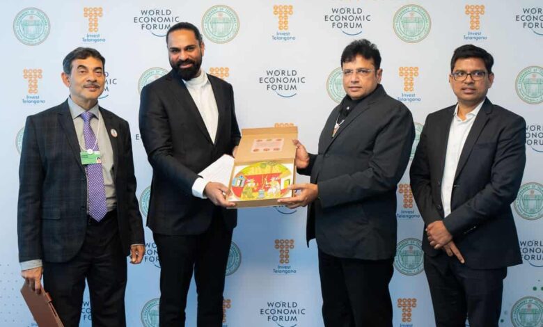 Jobs in Telangana photo from Davos World Economic Forum