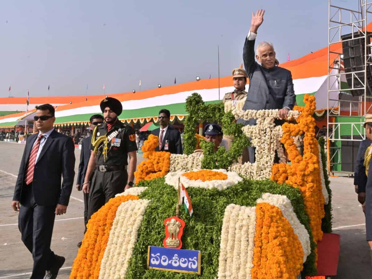 R-Day celebrations in Andhra Pradesh bats for vision 2047
