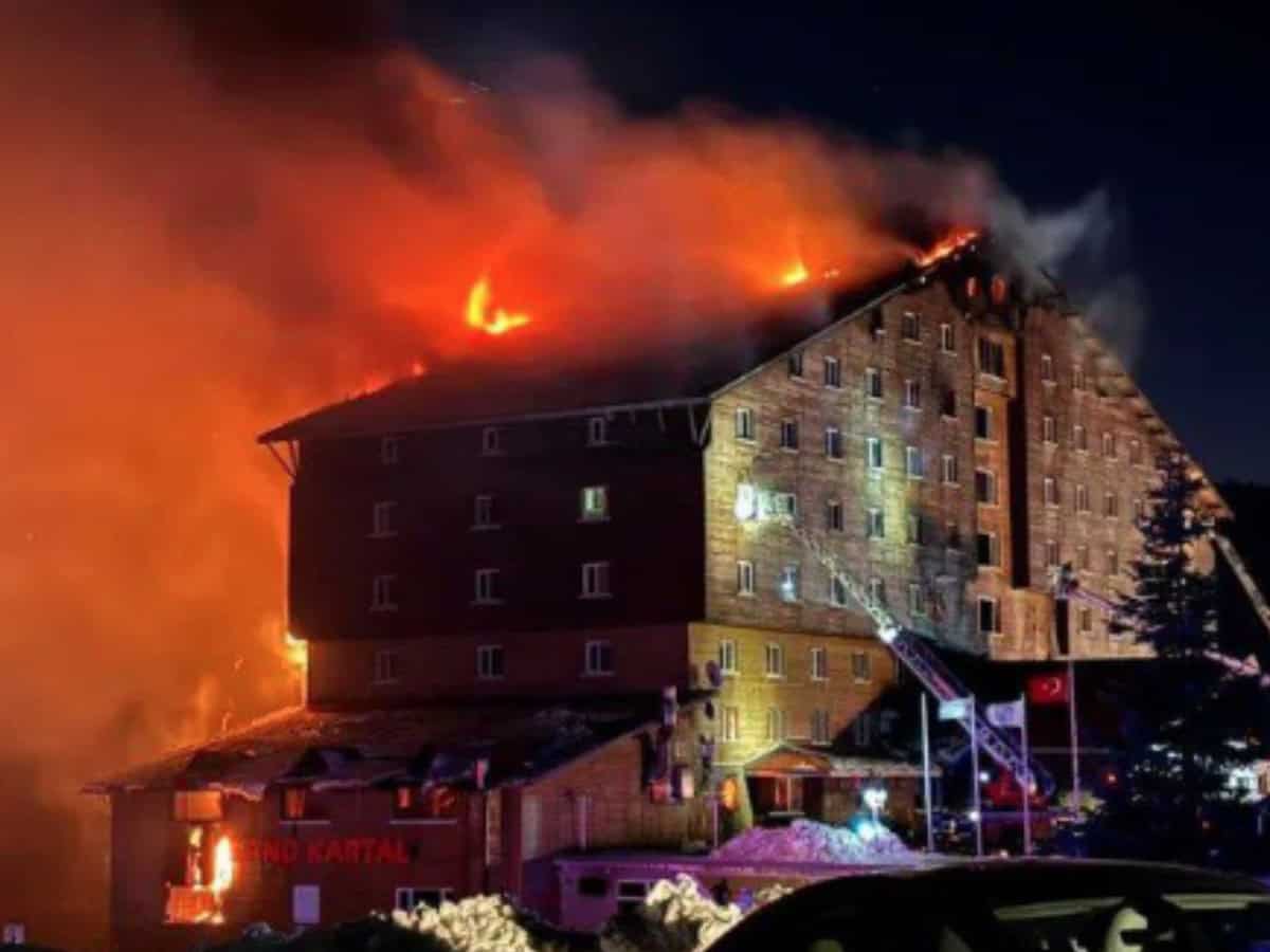 Atleast 66 killed in fire at Turkey's famous ski resort
