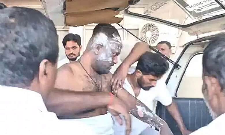 Worker rushed to aid after blast at reactor in Telangana's Yadagirigutta