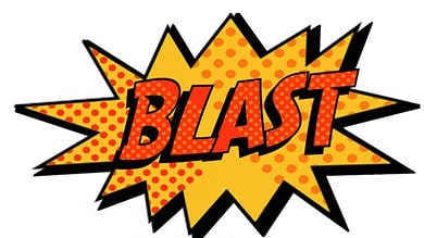 Sanitation worker injured in a blast triggered in garbage dump.