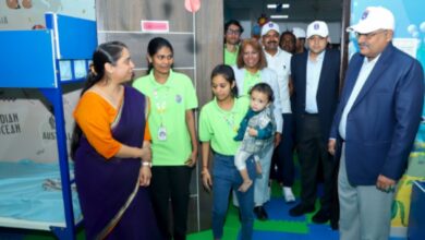 Cyberabad police welcome ‘tiny tots’ Creche for cops’ kids opens at HQ