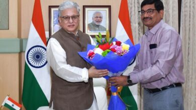 Telangana Raj Bhavan confers 'special lifetime achievement award' on Dr G Chandrashekar Reddy.