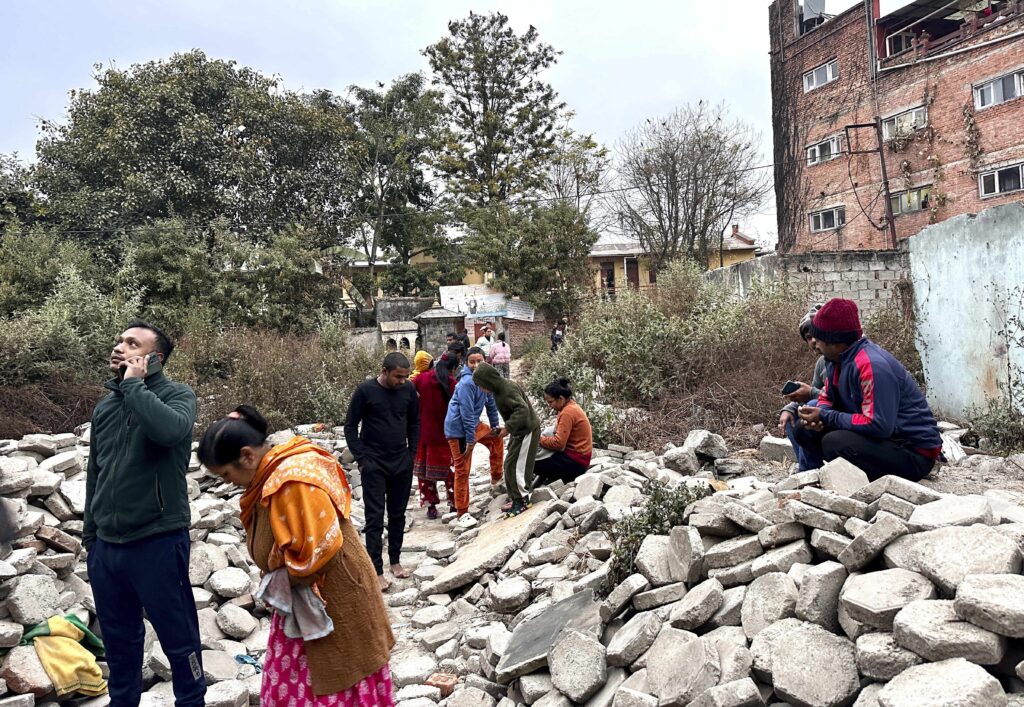 Earthquake in Kathmandu