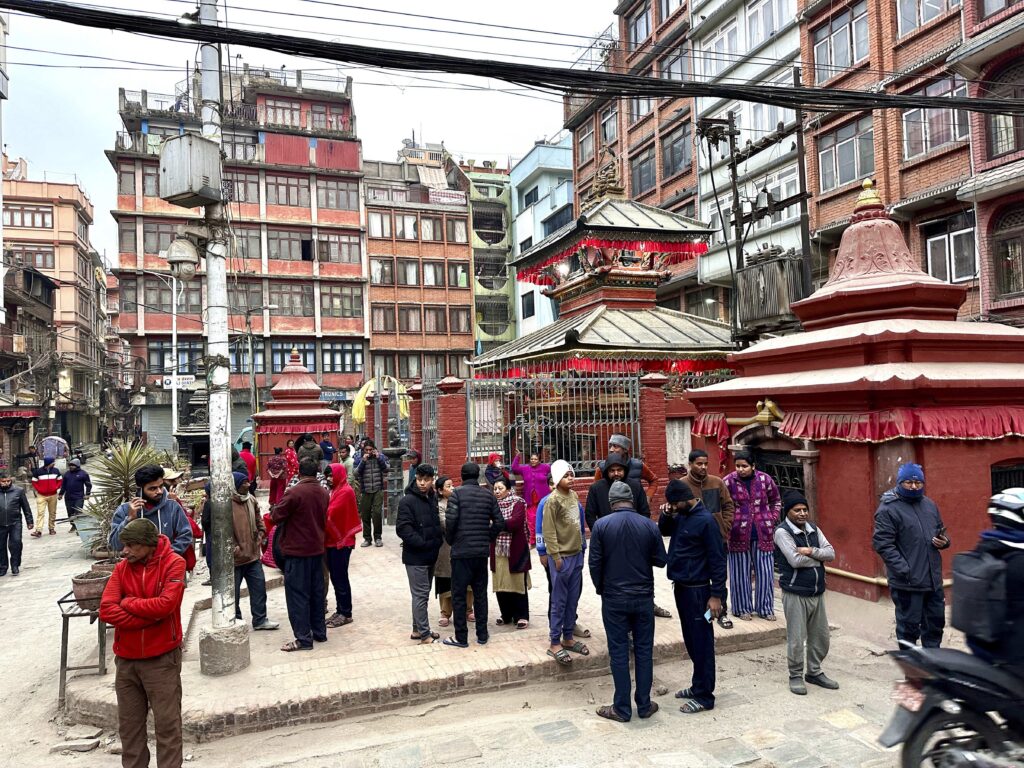 Earthquake in Kathmandu