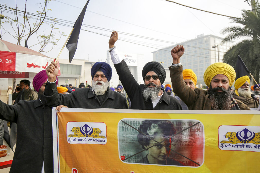 Protests against Kangana Ranaut's 'Emergency'.