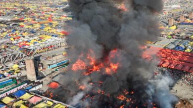 Fire erupts at Maha Kumbh in Prayagraj