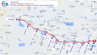 Hyderabad Metro Phase 2 Miyapur to Patancheru route map announced