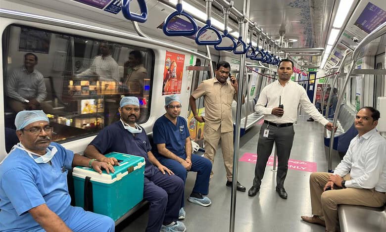 13 km in 13 mins: Hyderabad metro Green Corridor saves life