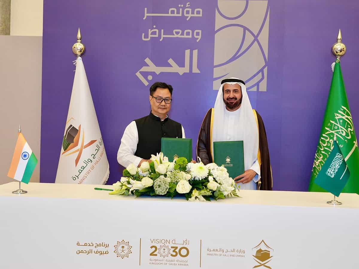 India signs Haj agreement with Saudi Arabia, quota fixed at 1,75,025 pilgrims
