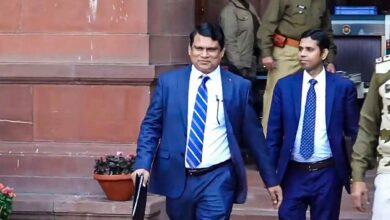 New Delhi: Bangladeshs Deputy High Commissioner Md. Nural Islam leaves from the South Block after he was summoned by the Ministry of External Affairs over border-related issues, in New Delhi, Monday, Jan. 13, 2025.