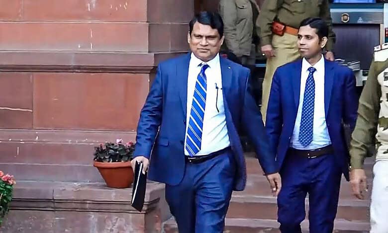 New Delhi: Bangladeshs Deputy High Commissioner Md. Nural Islam leaves from the South Block after he was summoned by the Ministry of External Affairs over border-related issues, in New Delhi, Monday, Jan. 13, 2025.