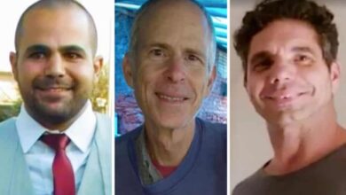 Israel expects three hostages to be released at two Gaza locations
