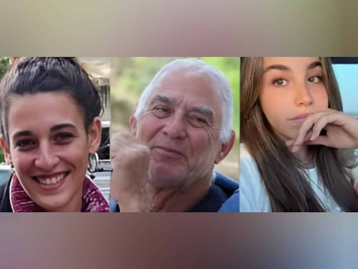 Israel PM Netanyahu welcomes home released hostages