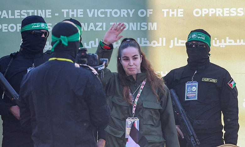 Hamas hands captive Israeli soldier Agam Berger over to Red Cross in Gaza