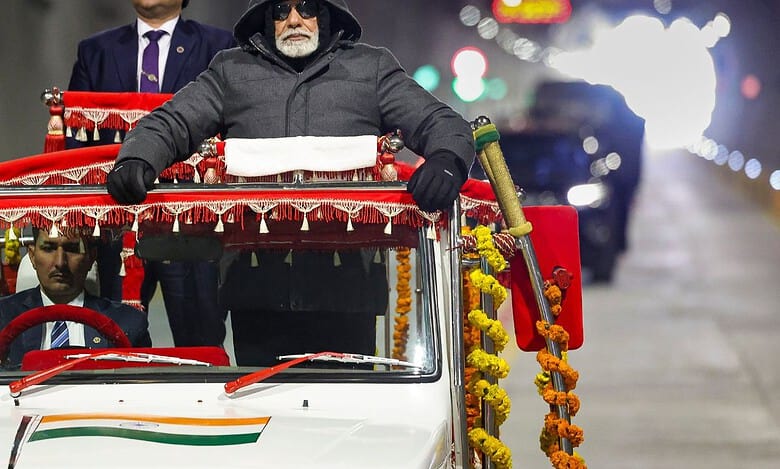 PM Modi inaugurates Z-Morh tunnel in the Sonamarg area of Jammu and Kashmir