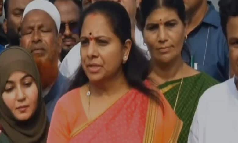 Revanth is silent spectator: Kavitha slams CM over violence against minorities in Telangana