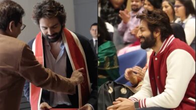 Kartik Aaryan receives engineering degree after a decade