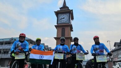 4,000 km cycle expedition from Kashmir to Kanyakumari