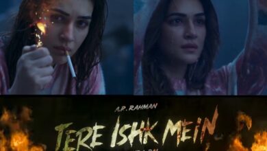 Kriti Sanon confirmed opposite Dhanush in ‘Tere Ishk Mein’