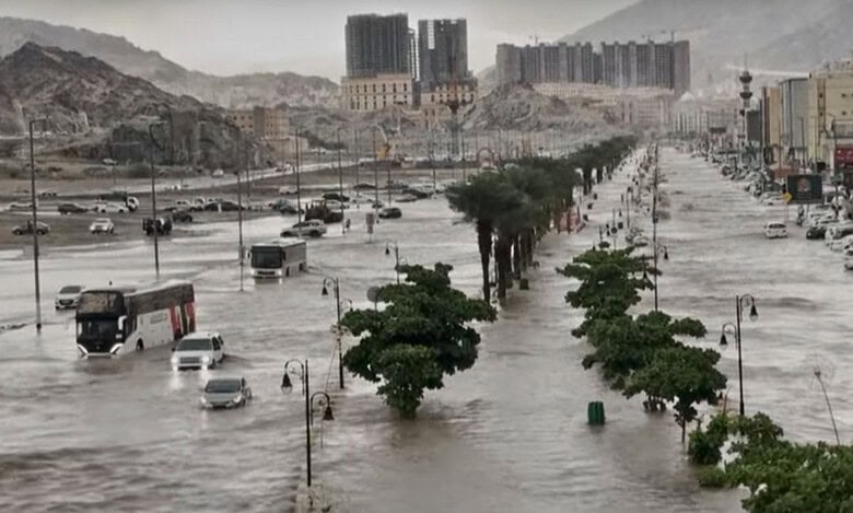 Holy city Makkah submerged due to massive flooding