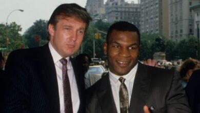 Donald Trump and Mike Tyson