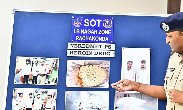 2 Rajastan natives held in Hyderabad with heroin