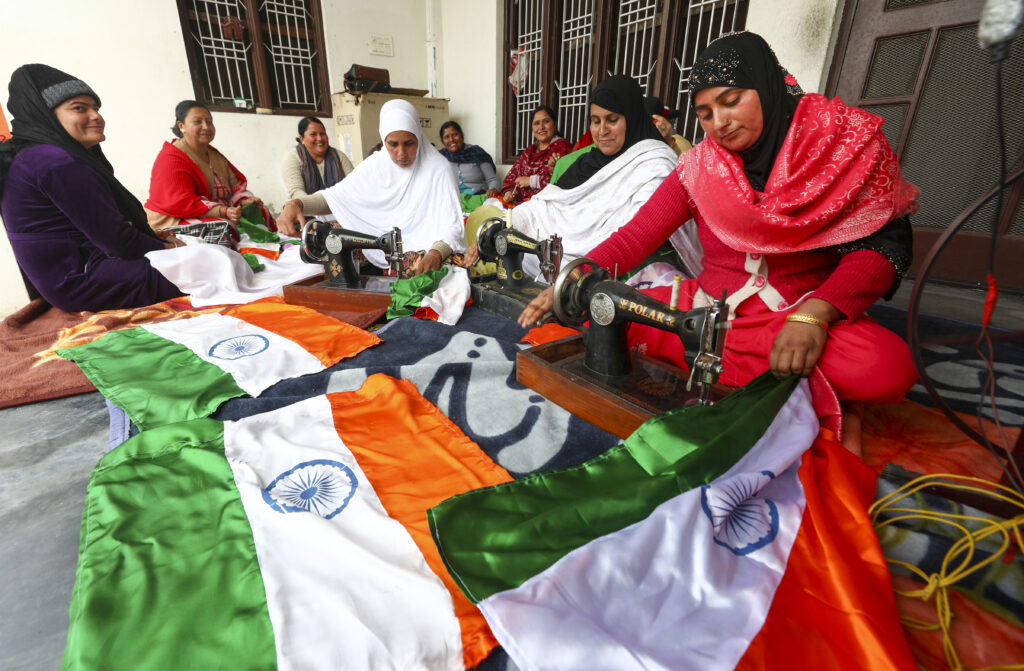 Rehearsal for Republic Day Parade 2025
