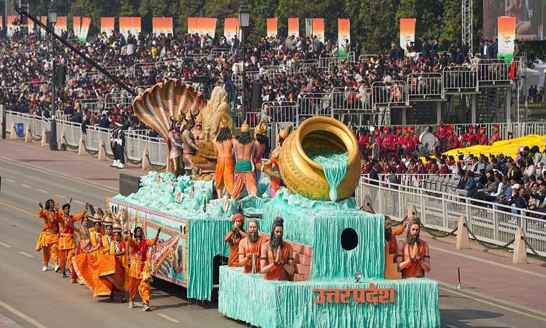 Uttar Pradesh tableau