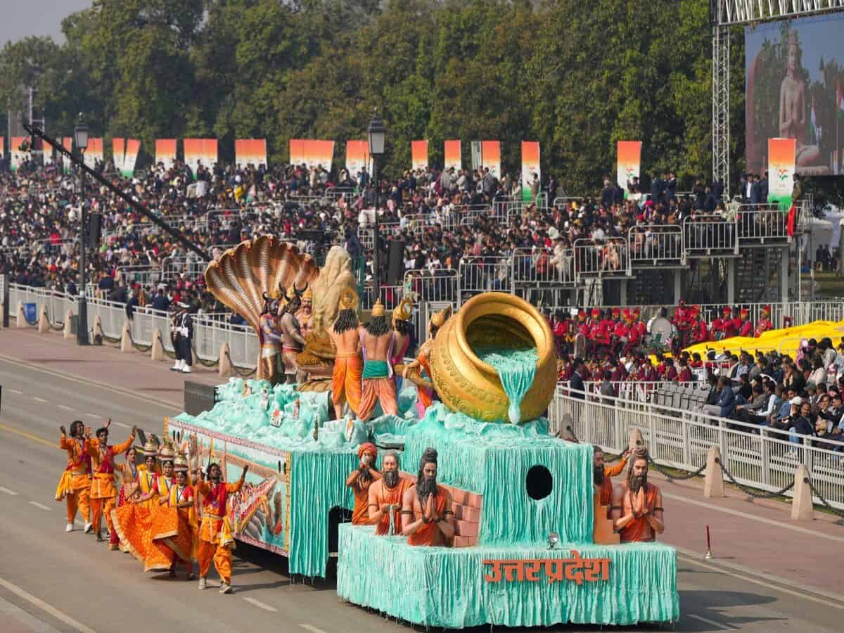 Uttar Pradesh tableau
